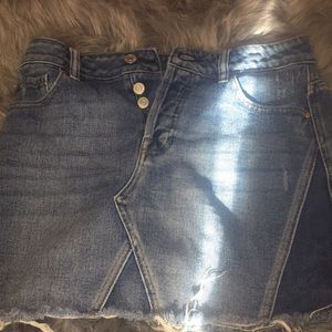 Jean skirt